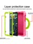 Galaxy Tab A İçin Tablet Kılıfı - Pembe - Yeşil (Yurt Dışından) 3
