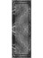 Dijital Baskılı Kaymaz Taban Yıkanabilir Modern Salon Halısı Koridor Halısı Yolluk VHU-HT-1260 2