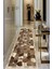 Dijital Baskılı Kaymaz Taban Yıkanabilir Modern Salon Halısı Koridor Halısı Yolluk VHU-HT-1225 1