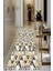 Dijital Baskılı Kaymaz Taban Yıkanabilir Modern Salon Halısı Koridor Halısı Yolluk VHU-HT-780 1