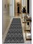Dijital Baskılı Kaymaz Taban Yıkanabilir Modern Salon Halısı Koridor Halısı Yolluk VHU-HY-1242 1
