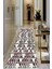 Dijital Baskılı Kaymaz Taban Yıkanabilir Modern Salon Halısı Koridor Halısı Yolluk VHU-HT-783 1