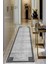 Dijital Baskılı Kaymaz Taban Yıkanabilir Modern Salon Halısı Koridor Halısı Yolluk VHU-HT-1381 1