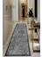 Dijital Baskılı Kaymaz Taban Yıkanabilir Modern Salon Halısı Koridor Halısı Yolluk VHU-HT-156 1