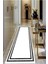 Dijital Baskılı Kaymaz Taban Yıkanabilir Modern Salon Halısı Koridor Halısı Yolluk VHU-SD-299 1