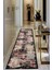 Dijital Baskılı Kaymaz Taban Yıkanabilir Modern Salon Halısı Koridor Halısı Yolluk VHU-HT-135 1