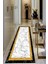Dijital Baskılı Kaymaz Taban Yıkanabilir Modern Salon Halısı Koridor Halısı Yolluk VHU-HT-808 1