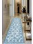 Dijital Baskılı Kaymaz Taban Yıkanabilir Modern Salon Halısı Koridor Halısı Yolluk VHU-HK-157 1