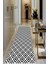 Dijital Baskılı Kaymaz Taban Yıkanabilir Modern Salon Halısı Koridor Halısı Yolluk VHU-HS-179 1