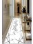 Dijital Baskılı Kaymaz Taban Yıkanabilir Modern Salon Halısı Koridor Halısı Yolluk VHU-HT-327 1
