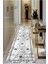 Dijital Baskılı Kaymaz Taban Yıkanabilir Modern Salon Halısı Koridor Halısı Yolluk VHU-SD-1030 1