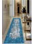 Dijital Baskılı Kaymaz Taban Yıkanabilir Modern Salon Halısı Koridor Halısı Yolluk VHU-HY-921 1
