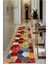 Dijital Baskılı Kaymaz Taban Yıkanabilir Modern Salon Halısı Koridor Halısı Yolluk VHU-SD-412 1