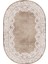 Dijital Baskılı Kaymaz Taban Yıkanabilir Oval Salon Halısı Mutfak Halısı Yolluk VHO-HK-104 2