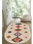 Dijital Baskılı Kaymaz Taban Yıkanabilir Oval Salon Halısı Mutfak Halısı Yolluk VHO-HK-143 1