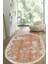 Dijital Baskılı Kaymaz Taban Yıkanabilir Oval Salon Halısı Mutfak Halısı Yolluk VHO-HT-993 1