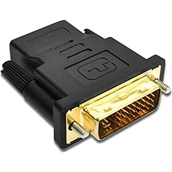 Alfais 4566 HDMI Dişi DVI - I (24+5) Erkek Çevirici Dönüştürücü Adaptor