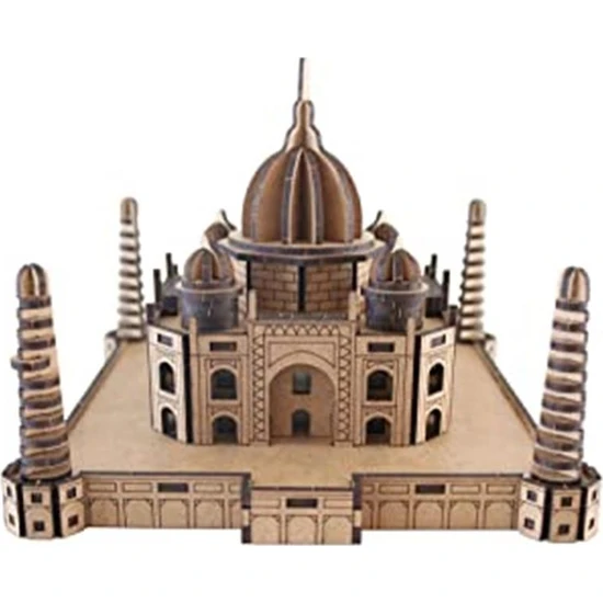 3D Sergi 3D Ahşap Puzzle Taj Mahal Maketi 180 Parça