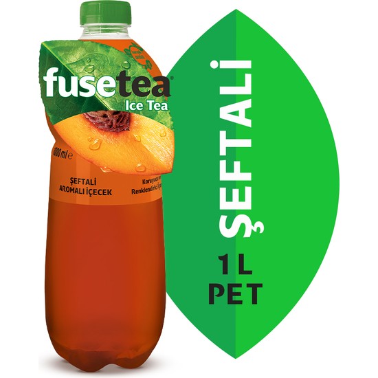 Fuse Tea Soğuk Çay Şeftali Aromalı İçecek Pet 1 L