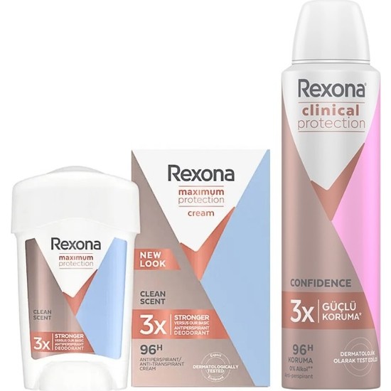 Rexona Clinical Protection Kadın Deodorant 150 Ml+Stick Fiyatı