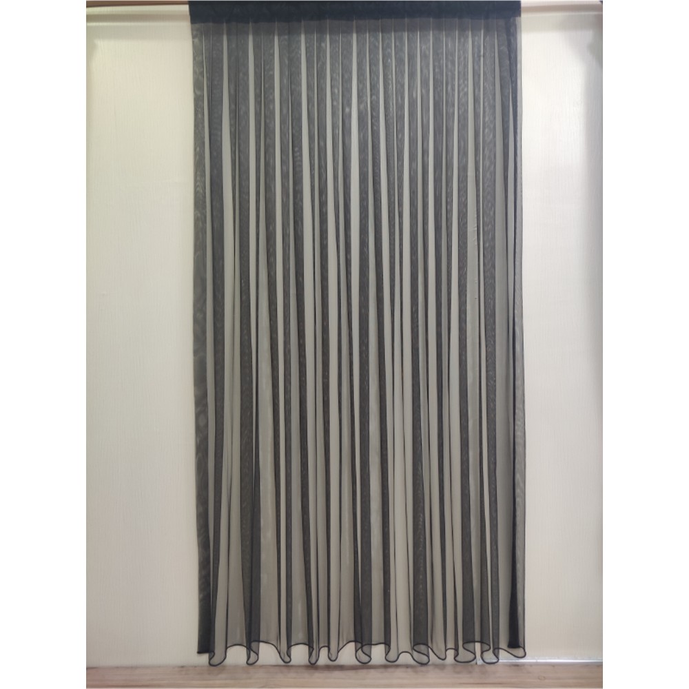 Perhal Grek Zemin Etekleri Kurşunlu 1-2,5 Normal Pileli Tül Perde 125 x 200 cm