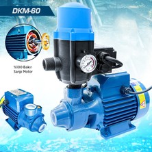 İbeltech Bakır-Dkm60 0.37kw  0.5hp 1" Bakır Sargılı Paket Hidrofor Sistem Su Pompa Motoru