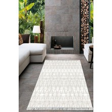Viyana Home Dijital Baskılı Kaymaz Taban Yıkanabilir Sade Desen Salon Halısı Mutfak Halısı Yolluk VH-HT-726