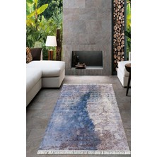 Viyana Home Dijital Baskılı Kaymaz Taban Yıkanabilir Modern Salon Halısı Mutfak Halısı Yolluk VH-HT-740