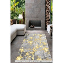 Viyana Home Dijital Baskılı Kaymaz Taban Yıkanabilir Modern Salon Halısı Mutfak Halısı Yolluk VH-HT-934