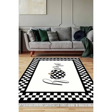 Viyana Home Dijital Baskılı Kaymaz Taban Yıkanabilir Salon Halısı Mutfak Halısı Yolluk Vh-Sd-15