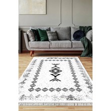 Viyana Home Dijital Baskılı Kaymaz Taban Yıkanabilir Salon Halısı Mutfak Halısı Yolluk VH-SD-1049