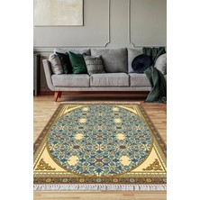 Viyana Home Dijital Baskılı Kaymaz Taban Yıkanabilir Salon Halısı Mutfak Halısı Yolluk VH-SD-1139
