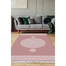 Viyana Home Dijital Baskılı Kaymaz Taban Yıkanabilir Salon Halısı Mutfak Halısı Yolluk VH-SD-622