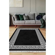 Viyana Home Dijital Baskılı Kaymaz Taban Yıkanabilir Salon Halısı Mutfak Halısı Yolluk VH-SD-731