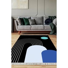 Viyana Home Dijital Baskılı Kaymaz Taban Yıkanabilir Salon Halısı Mutfak Halısı Yolluk VH-SD-935