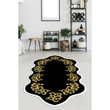 Viyana Home Kaymaz Taban Yıkanabilir Lazer Kesim Salon Halısı Mutfak Halısı Yolluk VHL-SD-133