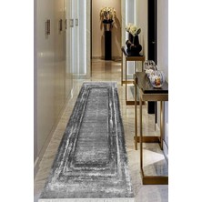 Viyana Home Dijital Baskılı Kaymaz Taban Yıkanabilir Modern Salon Halısı Koridor Halısı Yolluk VHU-HY-1306