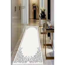 Viyana Home Dijital Baskılı Kaymaz Taban Yıkanabilir Modern Salon Halısı Koridor Halısı Yolluk VHU-HK-148