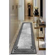 Viyana Home Dijital Baskılı Kaymaz Taban Yıkanabilir Modern Salon Halısı Koridor Halısı Yolluk VHU-HT-664