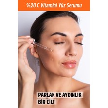 Jiyu C Vitamini Serum Cilt Aydınlatıcı (C Vitamini + Hyaluronic Acid + Niacinamide + Arbutin) 30 ML.