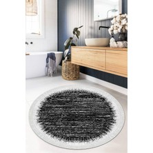 Viyana Home Dijital Baskılı Kaymaz Taban Yıkanabilir Yuvarlak Salon Halısı Mutfak Halısı Paspas VHYU-HS-384