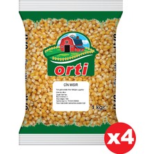 Orti Patlatmalık Cin Mısır 4 x 1 kg