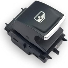 Vass41 Vw Transporter T6.5 2020-2022 Sağ Ön Yolcu Kapısı Cam Düğmesi Beyaz Işık Krom Uçlu Oem 5G0959855N