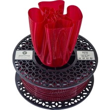 Porima Petg Transparan® Filament Şarap Kırmızı