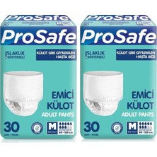 Prosafe Tekstil Yüzey Emici Külot Medium ' M' 30'lu-Hasta  Bezi x 2 Adet