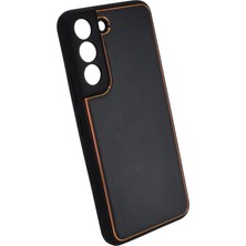 Nettech Samsung Galaxy S22 Uyumlu Coco Leather Seri Arka Koruma