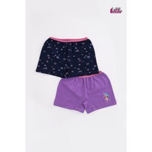 RolyPoly Lisanslı Lol Kız Çocuk 2'li Boxer Set
