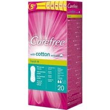 Carefree Refresh Breathable-Fresh Günlük Ped 20'li x2