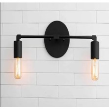 Riolight  Modern Ikili Metal Duvar Aplik