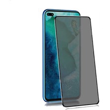 Fibaks Oppo Reno 4 Lite Hayalet Ekran Koruyucu Mat Seramik Parmak İzi Yapmaz Tam Ekran Koruma Esnek Kırılmaz Gizlilik Filtreli Privacy